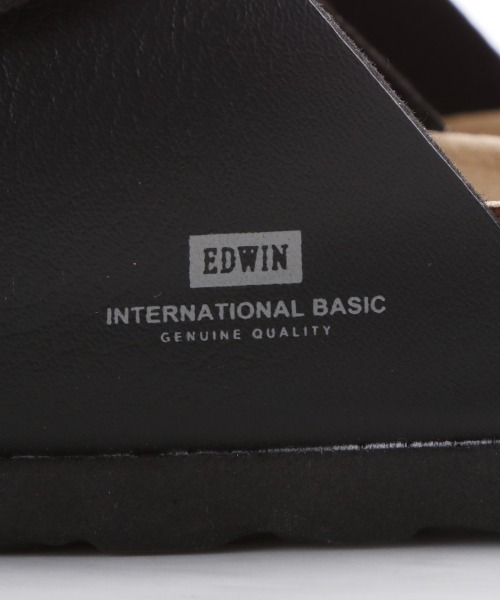 EDWIN（エドウィン）の「EDWIN エドウィン サンダル 1001（サンダル・メンズ・ホワイト/ダークブラウン/ネイビー/ブラック・25cm/26cm/27cm/28cm）」の8枚目の写真