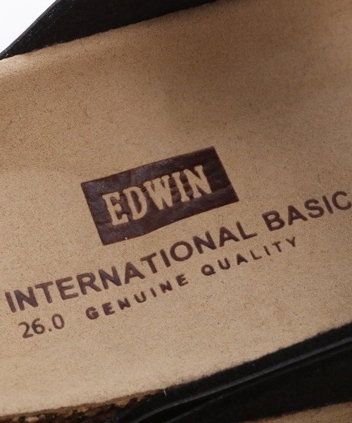EDWIN（エドウィン）の「EDWIN エドウィン サンダル 1001（サンダル・メンズ・ホワイト/ダークブラウン/ネイビー/ブラック・25cm/26cm/27cm/28cm）」の10枚目の写真