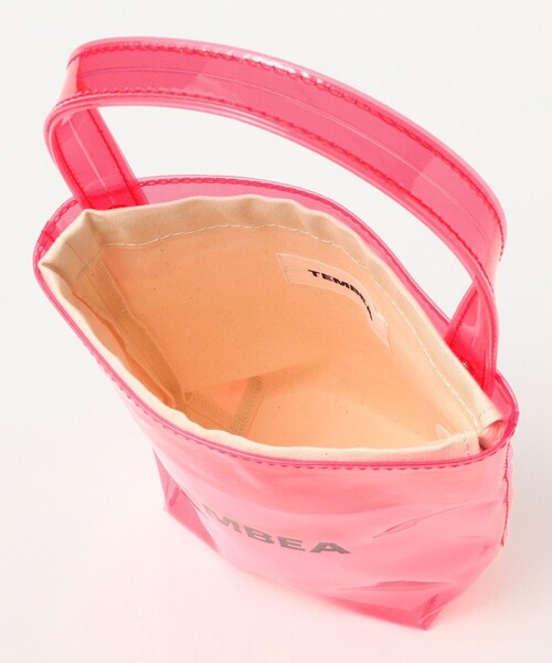 TEMBEA（テンベア）の「TEMBEA / BAGUETTE TOTE MINI CLEAR（トートバッグ・レディース・ピンク/ブラック/ブラック系その他4/オレンジ・ONE SIZE）」の13枚目の写真
