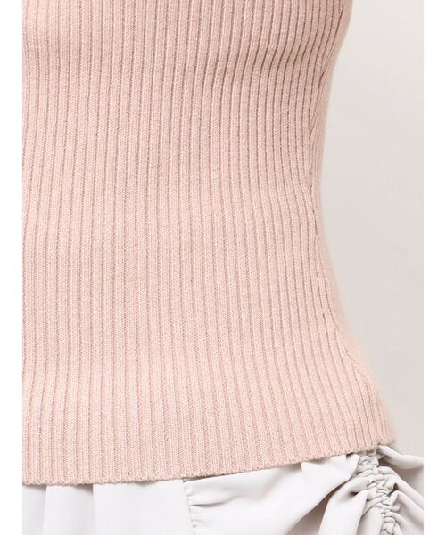 RESEXXY(リゼクシー)の「シアーコンビオフショルニット(ニット/セーター・レディース・ブルー/ピンク/ホワイト/ブラック・FREE)」の22枚目の写真