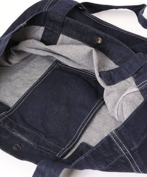 G-STAR(ジースター)の「DENIM BIG TOTE BAG/デニムビッグトートバッグ(トートバッグ・メンズ・ダークインディゴブルー・ONE SIZE)」の5枚目の写真