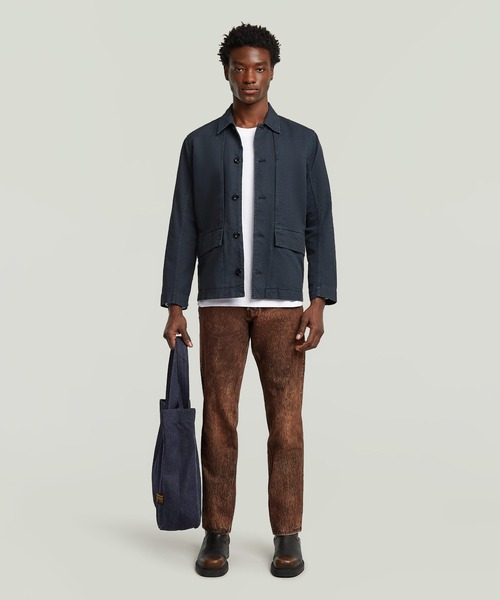 G-STAR(ジースター)の「DENIM BIG TOTE BAG/デニムビッグトートバッグ(トートバッグ・メンズ・ダークインディゴブルー・ONE SIZE)」の4枚目の写真