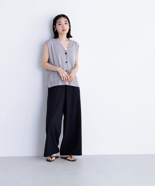 セール】◇スパークVネックニットベスト（ベスト）｜NATURAL