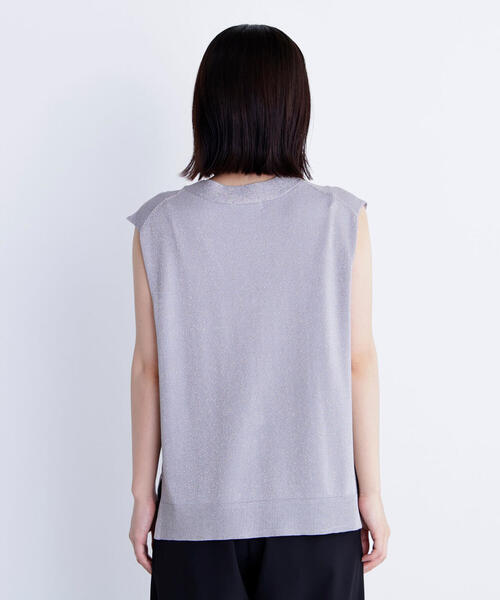 セール】◇スパークVネックニットベスト（ベスト）｜NATURAL