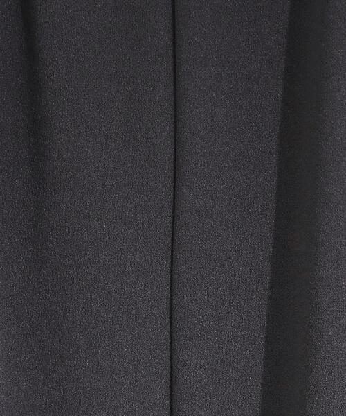 SHOO・LA・RUE（シューラルー）の「【洗える/S-LL】裏がサラサラ やわらか ギャザーサロペット（サロペット/オーバーオール・レディース・チャコールグレー/ブラック/ブラウン系・04/03/02/01）」の7枚目の写真