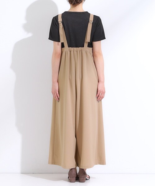 roughlow サロペット 大人気✨roughlow otona satin wide salopette - メルカリ