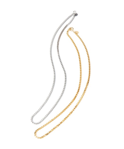 uniform experiment(ユニフォームエクスペリメント)の「VENETIAN CHAIN NECKLACE(ネックレス・メンズ・ゴールド/シルバー・FREE)」の5枚目の写真