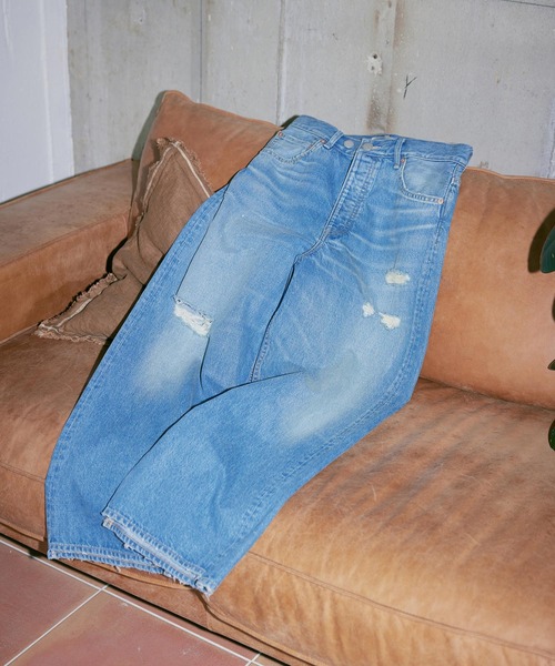 RNA-N（アールエヌエーエヌ）の「R4369 ＤＥＮＩＭ　ＷＩＤＥ　ＰＡＮＴＳ（デニムパンツ・レディース・ブルー系その他・MEDIUM/SMALL）」の17枚目の写真