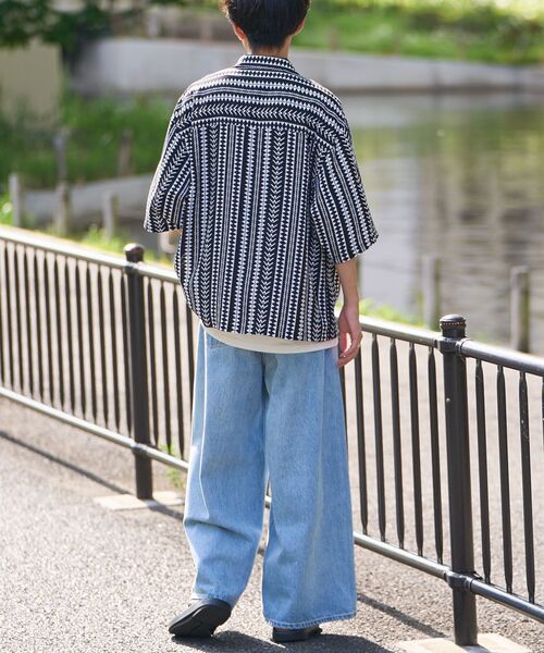 CRAFT STANDARD BOUTIQUE（クラフトスタンダードブティック）の「レーヨンオープンカラーシャツ（シャツ/ブラウス・メンズ・A/C/B・M/L/XL）」の10枚目の写真