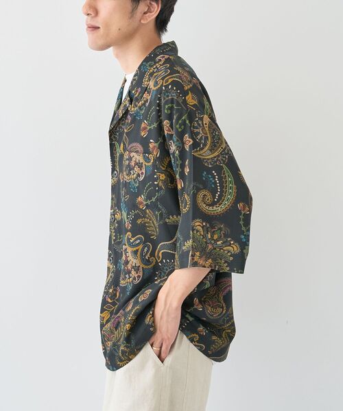 CRAFT STANDARD BOUTIQUE（クラフトスタンダードブティック）の「レーヨンオープンカラーシャツ（シャツ/ブラウス・メンズ・A/C/B・M/L/XL）」の12枚目の写真