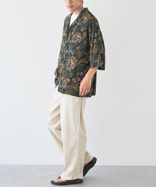 CRAFT STANDARD BOUTIQUE（クラフトスタンダードブティック）の「レーヨンオープンカラーシャツ（シャツ/ブラウス・メンズ・A/C/B・M/L/XL）」の15枚目の写真