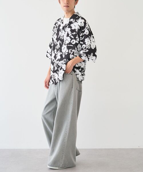 CRAFT STANDARD BOUTIQUE（クラフトスタンダードブティック）の「レーヨンオープンカラーシャツ（シャツ/ブラウス・メンズ・A/C/B・M/L/XL）」の21枚目の写真