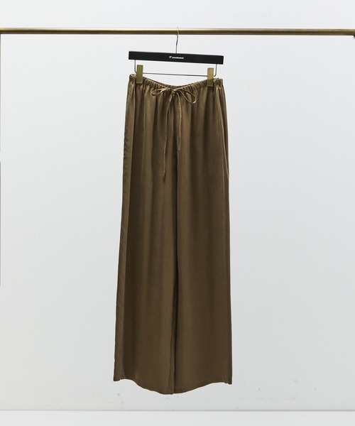 1er Arrondissement(プルミエアロンディスモン)の「【新色追加2】キュプラフィブリルイージーパンツ(その他パンツ・レディース・ベージュ系その他/ブラウン系その他5/ブラウン系その他4・38/36)」の3枚目の写真