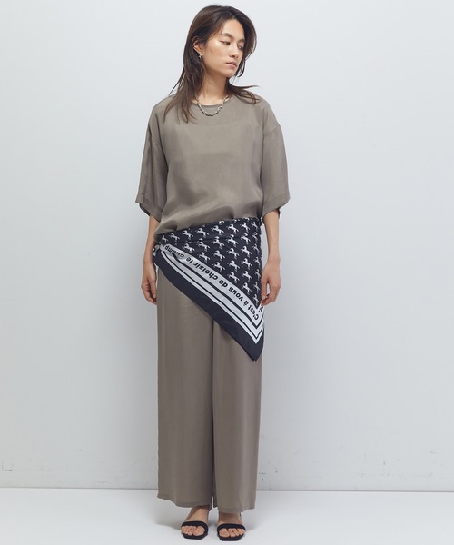 1er Arrondissement(プルミエアロンディスモン)の「【新色追加2】キュプラフィブリルイージーパンツ(その他パンツ・レディース・ベージュ系その他/ブラウン系その他5/ブラウン系その他4・38/36)」の11枚目の写真