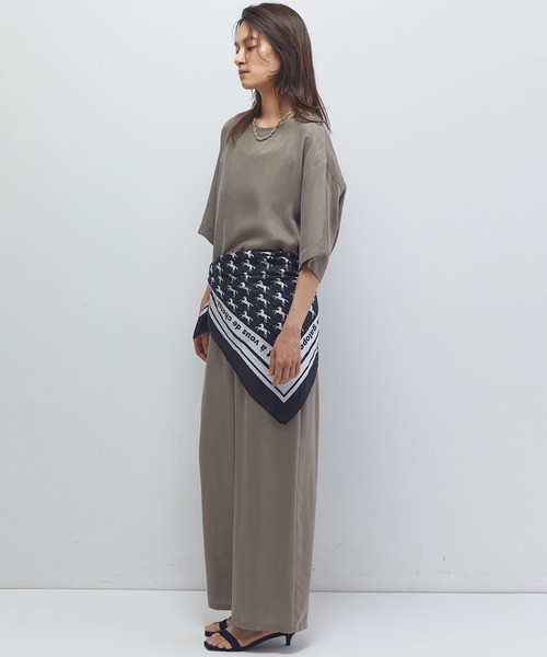 1er Arrondissement(プルミエアロンディスモン)の「【新色追加2】キュプラフィブリルイージーパンツ(その他パンツ・レディース・ベージュ系その他/ブラウン系その他5/ブラウン系その他4・38/36)」の14枚目の写真