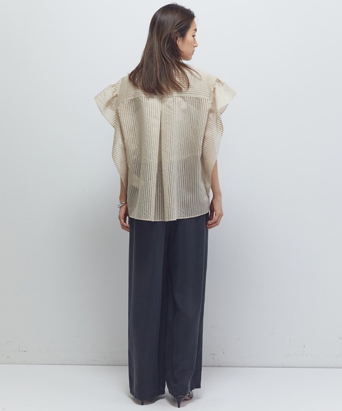 1er Arrondissement(プルミエアロンディスモン)の「【新色追加2】キュプラフィブリルイージーパンツ(その他パンツ・レディース・ベージュ系その他/ブラウン系その他5/ブラウン系その他4・38/36)」の9枚目の写真