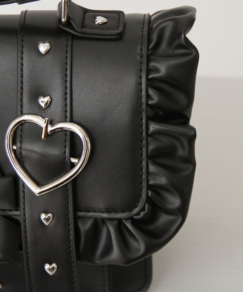 DearMyLove（ディアマイラブ）の「選べるデザインリボンショルダーバッグ（ショルダーバッグ・レディース・ブルー系その他/レッド/レッド系その他/ピンク系その他/ブラック/ベビーピンク/サックスブルー/ブラック系その他・FREE）」の9枚目の写真