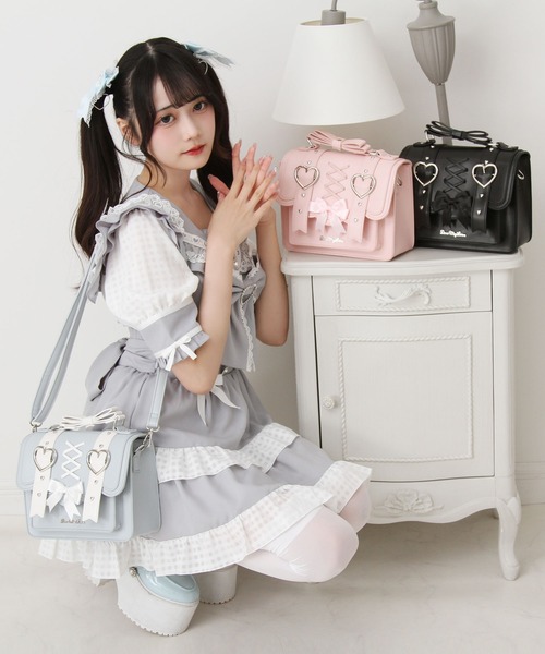 DearMyLove（ディアマイラブ）の「選べるデザインリボンショルダーバッグ（ショルダーバッグ・レディース・ブルー系その他/レッド/レッド系その他/ピンク系その他/ブラック/ベビーピンク/サックスブルー/ブラック系その他・FREE）」の18枚目の写真