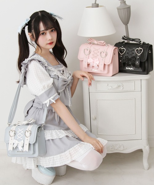 DearMyLove（ディアマイラブ）の「選べるデザインリボンショルダーバッグ（ショルダーバッグ・レディース・ブルー系その他/レッド/レッド系その他/ピンク系その他/ブラック/ベビーピンク/サックスブルー/ブラック系その他・FREE）」の19枚目の写真