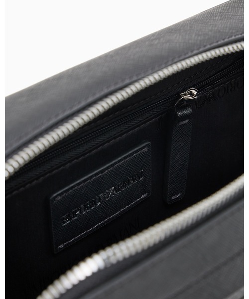 EMPORIO ARMANI（エンポリオアルマーニ）の「【エンポリオ アルマーニ】ASV カメラバッグ  イーグルプレート ミニ（ショルダーバッグ・メンズ・ブラック/ダークグリーン/インディゴブルー・FREE）」の19枚目の写真