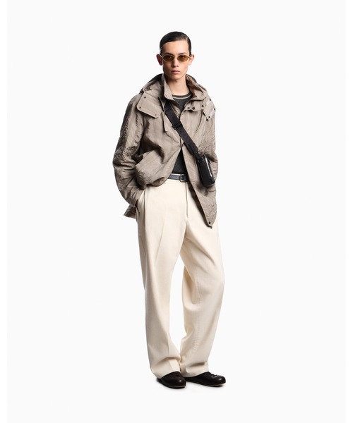 EMPORIO ARMANI（エンポリオアルマーニ）の「【エンポリオ アルマーニ】ASV カメラバッグ  イーグルプレート ミニ（ショルダーバッグ・メンズ・ブラック/ダークグリーン/インディゴブルー・FREE）」の8枚目の写真