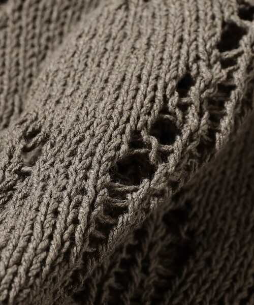 BEAMS（ビームス）の「リラックスフィット 3ゲージ クルーネック ニット（ニット/セーター・メンズ・ネイビー/グレー・S/M/L/XL）」の16枚目の写真