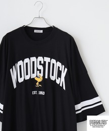 PEAUTS ロゴグラデーションプリントキングTシャツ