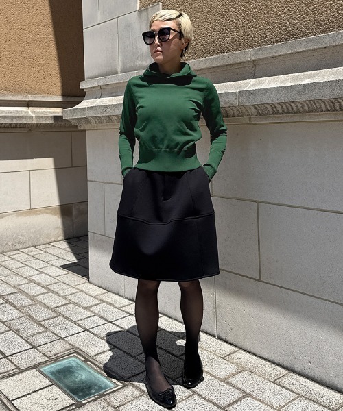 JENNE(ジェンヌ)の「エアリーニットフーディー【UVカット・マシンウォッシャブル】(カーディガン/ボレロ・レディース・キャメル/グリーン/ブラック・SMALL/MEDIUM/LARGE)」の19枚目の写真