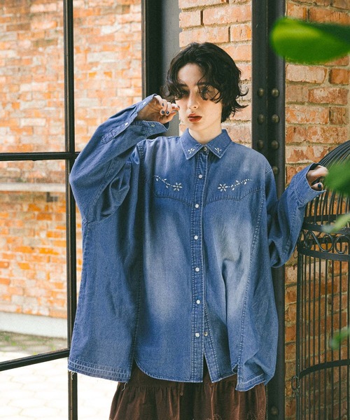 セール】【NKJ 2025AW】WESTERN REMAKE SHIRT（シャツ/ブラウス