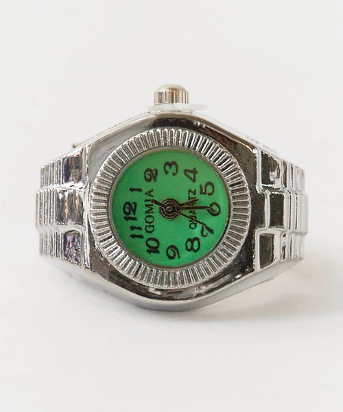 ROOPTOKYO(ループトウキョウ)の「OKUOKU 0909/オクオク watch ring 指輪時計 フリーサイズ仕様 oku-ring-g4 秋物 秋服 2026年秋冬(リング・レディース・B/ゴールド系1/ゴールド系3/シルバー/シルバー系2/シルバー系4/ホワイト系その他2/ホワイト系その他4/ブラック系その他/パープル系その他3/ピンク系その他6/ピンク系6/レッド系その他2/イエロー系その他/ゴールド系/ブラック系その他2/ブルー系その他2/ブルー系その他3/ピンク系その他/グリーン/イエロー系その他3/ゴールド系2/ゴールド系4/ゴールド系9/シルバー系3/シルバー系5/ホワイト/ホワイト系その他/ホワイト系その他3/パープル系その他/パープル系その他2/ピンク/ピンク系7/レッド系その他/レッド系その他3/イエロー/グリーン系その他/ゴールド系5/ゴールド系6/ゴールド系7/ゴールド系8/シルバー系1/ブルー系その他/ピンク系その他2/ピンク系その他4/その他1/シルバー系6/ブラック系その他3/ゴールド系その他6・FREE)」の11枚目の写真