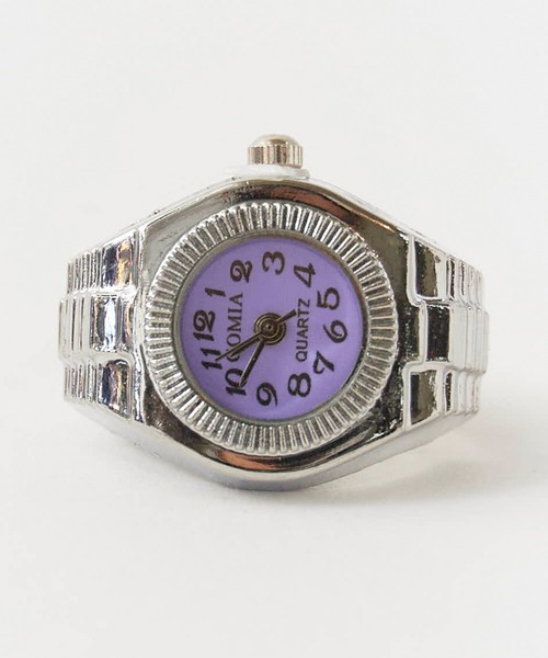 ROOPTOKYO(ループトウキョウ)の「OKUOKU 0909/オクオク watch ring 指輪時計 フリーサイズ仕様 oku-ring-g4 秋物 秋服 2026年秋冬(リング・レディース・B/ゴールド系1/ゴールド系3/シルバー/シルバー系2/シルバー系4/ホワイト系その他2/ホワイト系その他4/ブラック系その他/パープル系その他3/ピンク系その他6/ピンク系6/レッド系その他2/イエロー系その他/ゴールド系/ブラック系その他2/ブルー系その他2/ブルー系その他3/ピンク系その他/グリーン/イエロー系その他3/ゴールド系2/ゴールド系4/ゴールド系9/シルバー系3/シルバー系5/ホワイト/ホワイト系その他/ホワイト系その他3/パープル系その他/パープル系その他2/ピンク/ピンク系7/レッド系その他/レッド系その他3/イエロー/グリーン系その他/ゴールド系5/ゴールド系6/ゴールド系7/ゴールド系8/シルバー系1/ブルー系その他/ピンク系その他2/ピンク系その他4/その他1/シルバー系6/ブラック系その他3/ゴールド系その他6・FREE)」の15枚目の写真