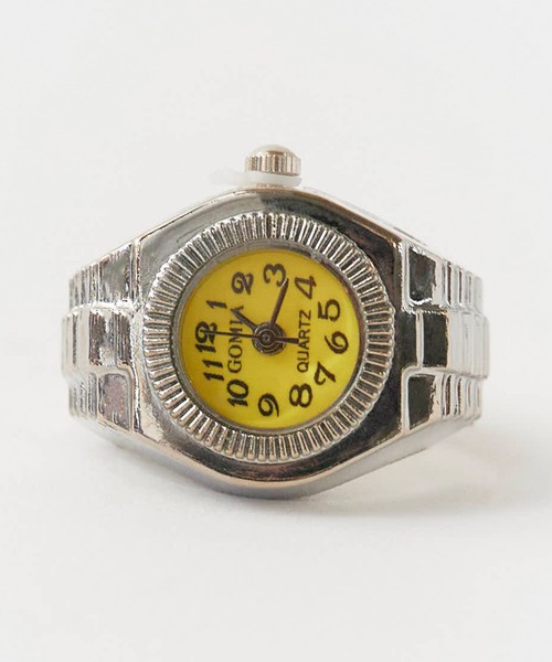 ROOPTOKYO(ループトウキョウ)の「OKUOKU 0909/オクオク watch ring 指輪時計 フリーサイズ仕様 oku-ring-g4 秋物 秋服 2026年秋冬(リング・レディース・B/ゴールド系1/ゴールド系3/シルバー/シルバー系2/シルバー系4/ホワイト系その他2/ホワイト系その他4/ブラック系その他/パープル系その他3/ピンク系その他6/ピンク系6/レッド系その他2/イエロー系その他/ゴールド系/ブラック系その他2/ブルー系その他2/ブルー系その他3/ピンク系その他/グリーン/イエロー系その他3/ゴールド系2/ゴールド系4/ゴールド系9/シルバー系3/シルバー系5/ホワイト/ホワイト系その他/ホワイト系その他3/パープル系その他/パープル系その他2/ピンク/ピンク系7/レッド系その他/レッド系その他3/イエロー/グリーン系その他/ゴールド系5/ゴールド系6/ゴールド系7/ゴールド系8/シルバー系1/ブルー系その他/ピンク系その他2/ピンク系その他4/その他1/シルバー系6/ブラック系その他3/ゴールド系その他6・FREE)」の19枚目の写真