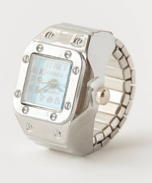 ROOPTOKYO(ループトウキョウ)の「OKUOKU 0909/オクオク watch ring 指輪時計 フリーサイズ仕様 oku-ring-g4 秋物 秋服 2026年秋冬(リング・レディース・B/ゴールド系1/ゴールド系3/シルバー/シルバー系2/シルバー系4/ホワイト系その他2/ホワイト系その他4/ブラック系その他/パープル系その他3/ピンク系その他6/ピンク系6/レッド系その他2/イエロー系その他/ゴールド系/ブラック系その他2/ブルー系その他2/ブルー系その他3/ピンク系その他/グリーン/イエロー系その他3/ゴールド系2/ゴールド系4/ゴールド系9/シルバー系3/シルバー系5/ホワイト/ホワイト系その他/ホワイト系その他3/パープル系その他/パープル系その他2/ピンク/ピンク系7/レッド系その他/レッド系その他3/イエロー/グリーン系その他/ゴールド系5/ゴールド系6/ゴールド系7/ゴールド系8/シルバー系1/ブルー系その他/ピンク系その他2/ピンク系その他4/その他1/シルバー系6/ブラック系その他3/ゴールド系その他6・FREE)」の14枚目の写真