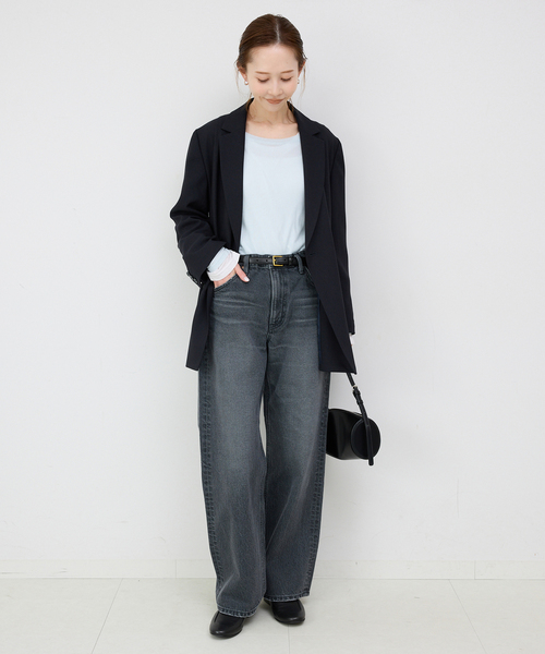 SLOBE IENA（スローブイエナ）の「《追加3》SLOBE IENA スクエア細ベルト（ベルト・レディース・キャメル/ブラック・FREE）」の16枚目の写真