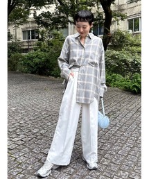 【新品　未使用】 emmi   エミ　パンツ　エミ　イージーパンツ　ewc emmi（エミ）の「【emmi atelier】ewcイージーショートパンツ