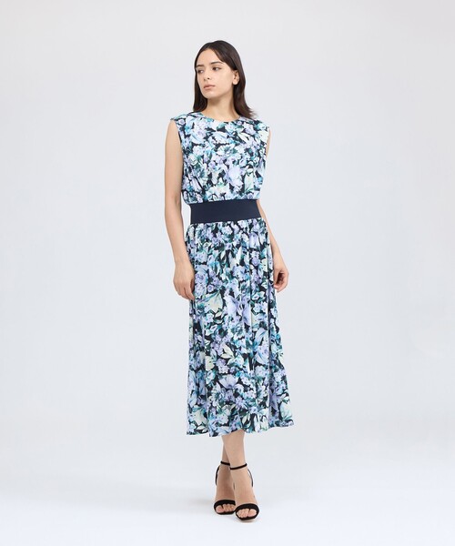 セール】フィオーレジャージー ノースリーブドレス（ワンピース