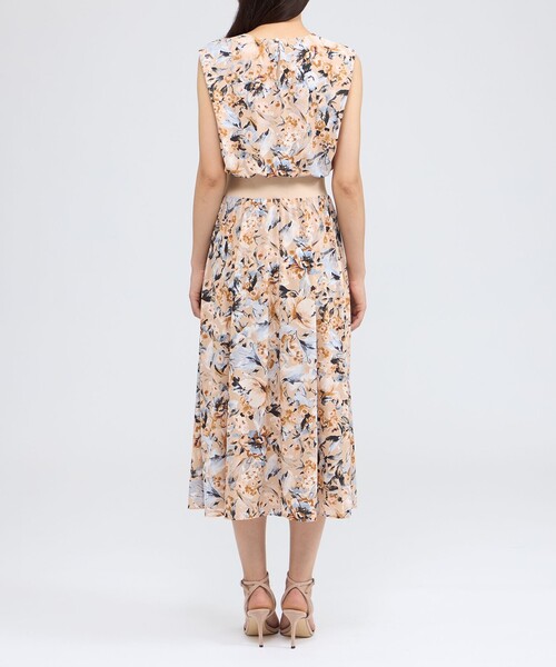 セール】フィオーレジャージー ノースリーブドレス（ワンピース