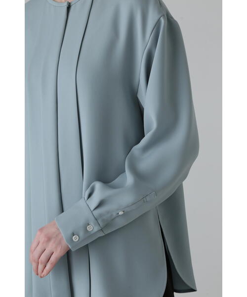 セール】パウダリードライサテンブラウス（シャツ/ブラウス）｜ADORE