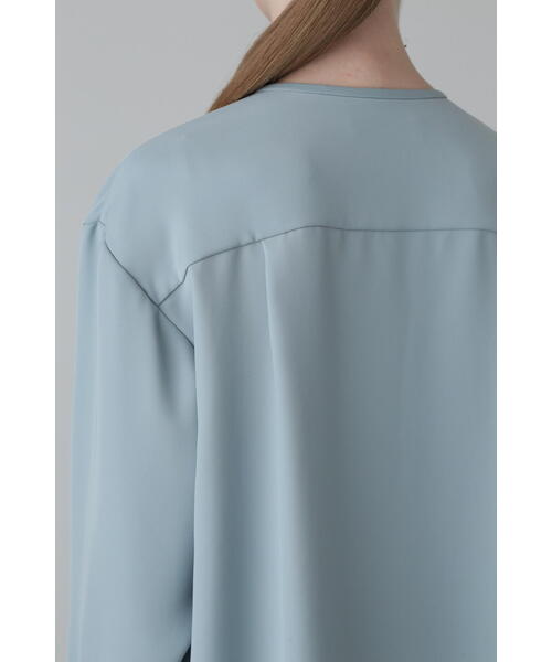 セール】パウダリードライサテンブラウス（シャツ/ブラウス）｜ADORE