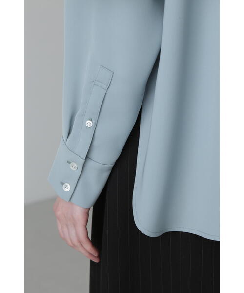 セール】パウダリードライサテンブラウス（シャツ/ブラウス）｜ADORE