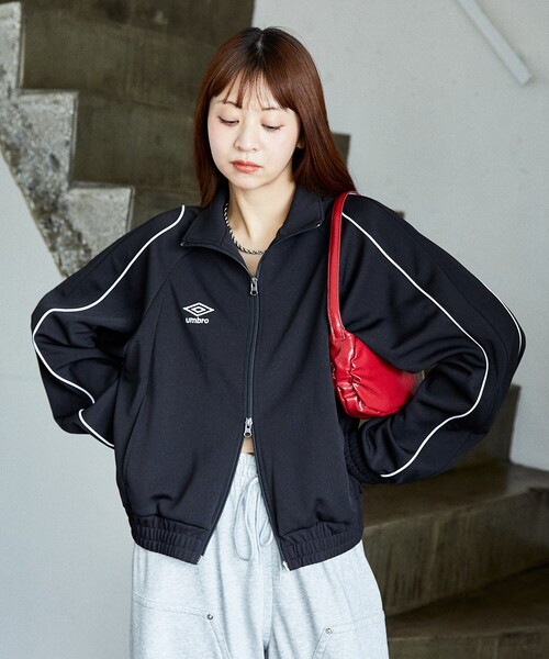 UMBRO×PUBLUX パイピング ジャージー トラックジャケット UMBRO × PUBLUX/アンブロ パイピング ジャージー トラック