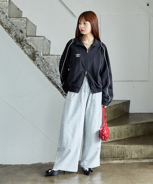 セール】UMBRO × PUBLUX/アンブロ パイピング ジャージー トラック