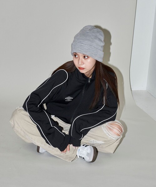 セール】UMBRO × PUBLUX/アンブロ パイピング ジャージー トラック