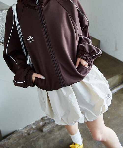 新品✴︎UMBRO × PUBLUX/アンブロ パイピング トラックジャケット umbro ブルゾン アウター UMBRO × PUBLUX/アンブロ パイピング