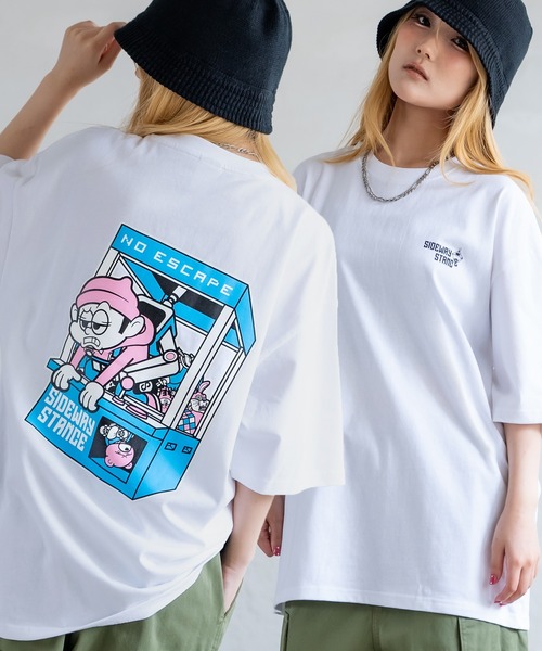 SIDEWAY STANCE(サイドウェイスタンス)の「【SIDEWAY STANCE】オリジナル グラフィック プリント 半袖Tシャツ(Tシャツ/カットソー・メンズ・ブラック系/ホワイト系/ブラック/ホワイト/ブラック系1/ホワイト系1/ホワイト系その他/ブラック系その他/ホワイト系その他2/ブラック系その他2/ブラック系2/ブラック系3/ブラック系4/ブラック系5/ブラック系6/ブラック系7/ブラック系8/ブラック系9/ホワイト系5/ホワイト系6/ホワイト系7/ホワイト系8/ホワイト系9/ホワイト系2/ホワイト系3/ホワイト系4・X-LARGE/LARGE/MEDIUM/SMALL)」の5枚目の写真