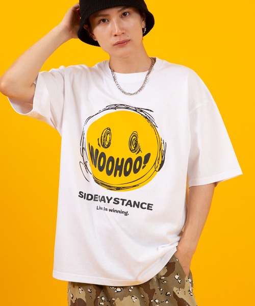 SIDEWAY STANCE(サイドウェイスタンス)の「【SIDEWAY STANCE】オリジナル グラフィック プリント 半袖Tシャツ(Tシャツ/カットソー・メンズ・ブラック系/ホワイト系/ブラック/ホワイト/ブラック系1/ホワイト系1/ホワイト系その他/ブラック系その他/ホワイト系その他2/ブラック系その他2/ブラック系2/ブラック系3/ブラック系4/ブラック系5/ブラック系6/ブラック系7/ブラック系8/ブラック系9/ホワイト系5/ホワイト系6/ホワイト系7/ホワイト系8/ホワイト系9/ホワイト系2/ホワイト系3/ホワイト系4・X-LARGE/LARGE/MEDIUM/SMALL)」の7枚目の写真