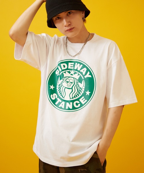 SIDEWAY STANCE(サイドウェイスタンス)の「【SIDEWAY STANCE】オリジナル グラフィック プリント 半袖Tシャツ(Tシャツ/カットソー・メンズ・ブラック系/ホワイト系/ブラック/ホワイト/ブラック系1/ホワイト系1/ホワイト系その他/ブラック系その他/ホワイト系その他2/ブラック系その他2/ブラック系2/ブラック系3/ブラック系4/ブラック系5/ブラック系6/ブラック系7/ブラック系8/ブラック系9/ホワイト系5/ホワイト系6/ホワイト系7/ホワイト系8/ホワイト系9/ホワイト系2/ホワイト系3/ホワイト系4・X-LARGE/LARGE/MEDIUM/SMALL)」の8枚目の写真