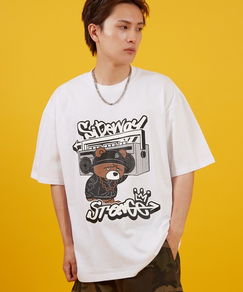 SIDEWAY STANCE(サイドウェイスタンス)の「【SIDEWAY STANCE】オリジナル グラフィック プリント 半袖Tシャツ(Tシャツ/カットソー・メンズ・ブラック系/ホワイト系/ブラック/ホワイト/ブラック系1/ホワイト系1/ホワイト系その他/ブラック系その他/ホワイト系その他2/ブラック系その他2/ブラック系2/ブラック系3/ブラック系4/ブラック系5/ブラック系6/ブラック系7/ブラック系8/ブラック系9/ホワイト系5/ホワイト系6/ホワイト系7/ホワイト系8/ホワイト系9/ホワイト系2/ホワイト系3/ホワイト系4・X-LARGE/LARGE/MEDIUM/SMALL)」の9枚目の写真