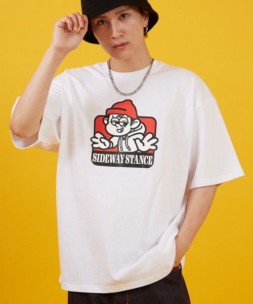 SIDEWAY STANCE(サイドウェイスタンス)の「【SIDEWAY STANCE】オリジナル グラフィック プリント 半袖Tシャツ(Tシャツ/カットソー・メンズ・ブラック系/ホワイト系/ブラック/ホワイト/ブラック系1/ホワイト系1/ホワイト系その他/ブラック系その他/ホワイト系その他2/ブラック系その他2/ブラック系2/ブラック系3/ブラック系4/ブラック系5/ブラック系6/ブラック系7/ブラック系8/ブラック系9/ホワイト系5/ホワイト系6/ホワイト系7/ホワイト系8/ホワイト系9/ホワイト系2/ホワイト系3/ホワイト系4・X-LARGE/LARGE/MEDIUM/SMALL)」の12枚目の写真