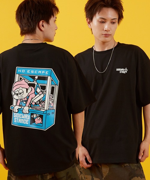 SIDEWAY STANCE(サイドウェイスタンス)の「【SIDEWAY STANCE】オリジナル グラフィック プリント 半袖Tシャツ(Tシャツ/カットソー・メンズ・ブラック系/ホワイト系/ブラック/ホワイト/ブラック系1/ホワイト系1/ホワイト系その他/ブラック系その他/ホワイト系その他2/ブラック系その他2/ブラック系2/ブラック系3/ブラック系4/ブラック系5/ブラック系6/ブラック系7/ブラック系8/ブラック系9/ホワイト系5/ホワイト系6/ホワイト系7/ホワイト系8/ホワイト系9/ホワイト系2/ホワイト系3/ホワイト系4・X-LARGE/LARGE/MEDIUM/SMALL)」の17枚目の写真